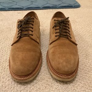 VIBERG - ANISE KUDU REVERSE DERBY SHOE SIZE 9